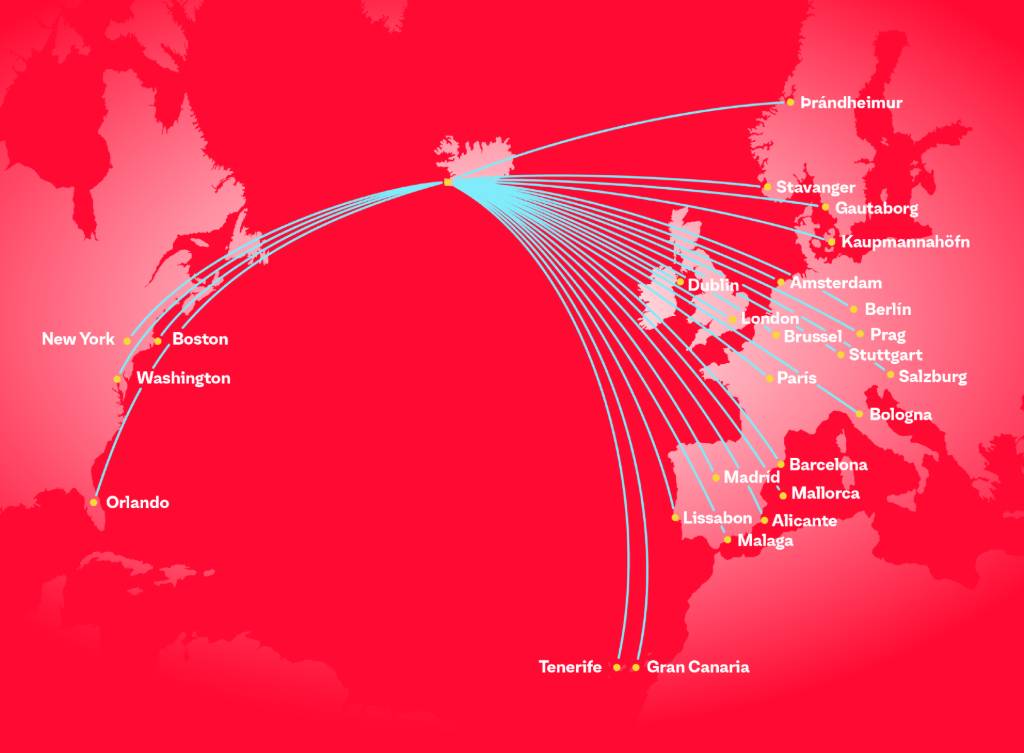 Play airlines route map.
